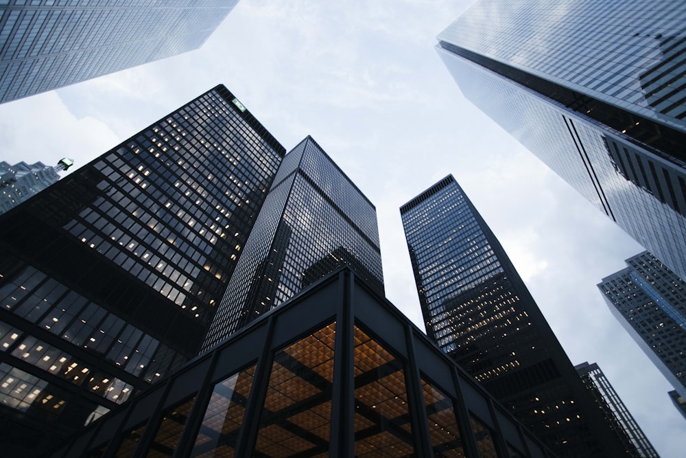 Modern business building